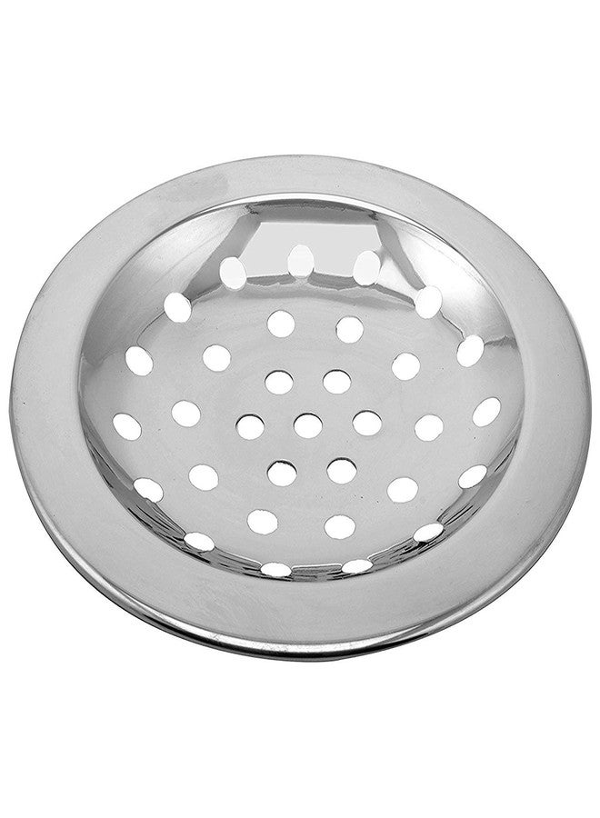 SHRUTI Stainless Steel 5" Inch Round Drain Strainer for Bathroom - 2529 - Image 2